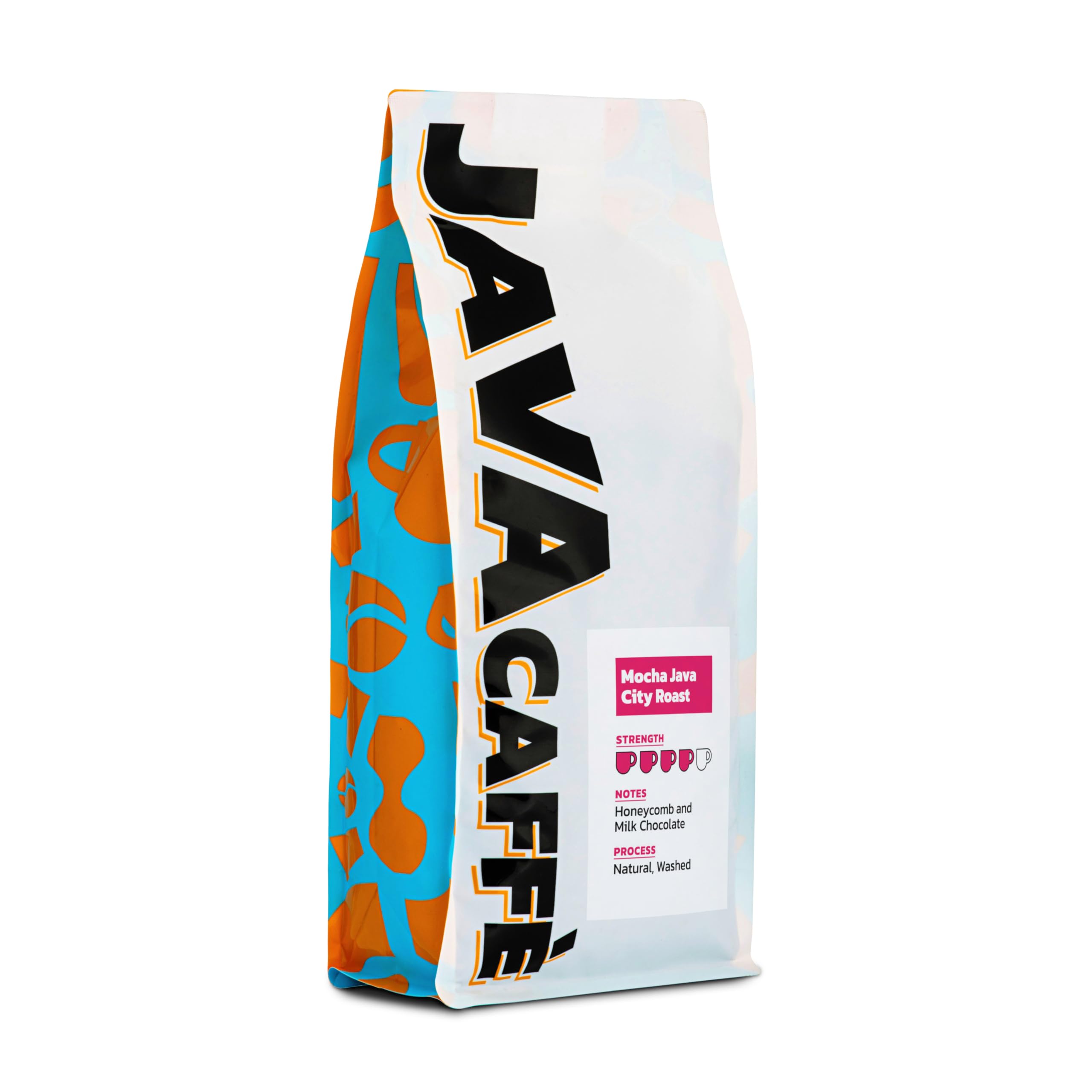 Java CaffèMocha City Roast Coffee Beans 1kg, Full Medium Roast, Fresh Hand Roasted & Packed In The UK