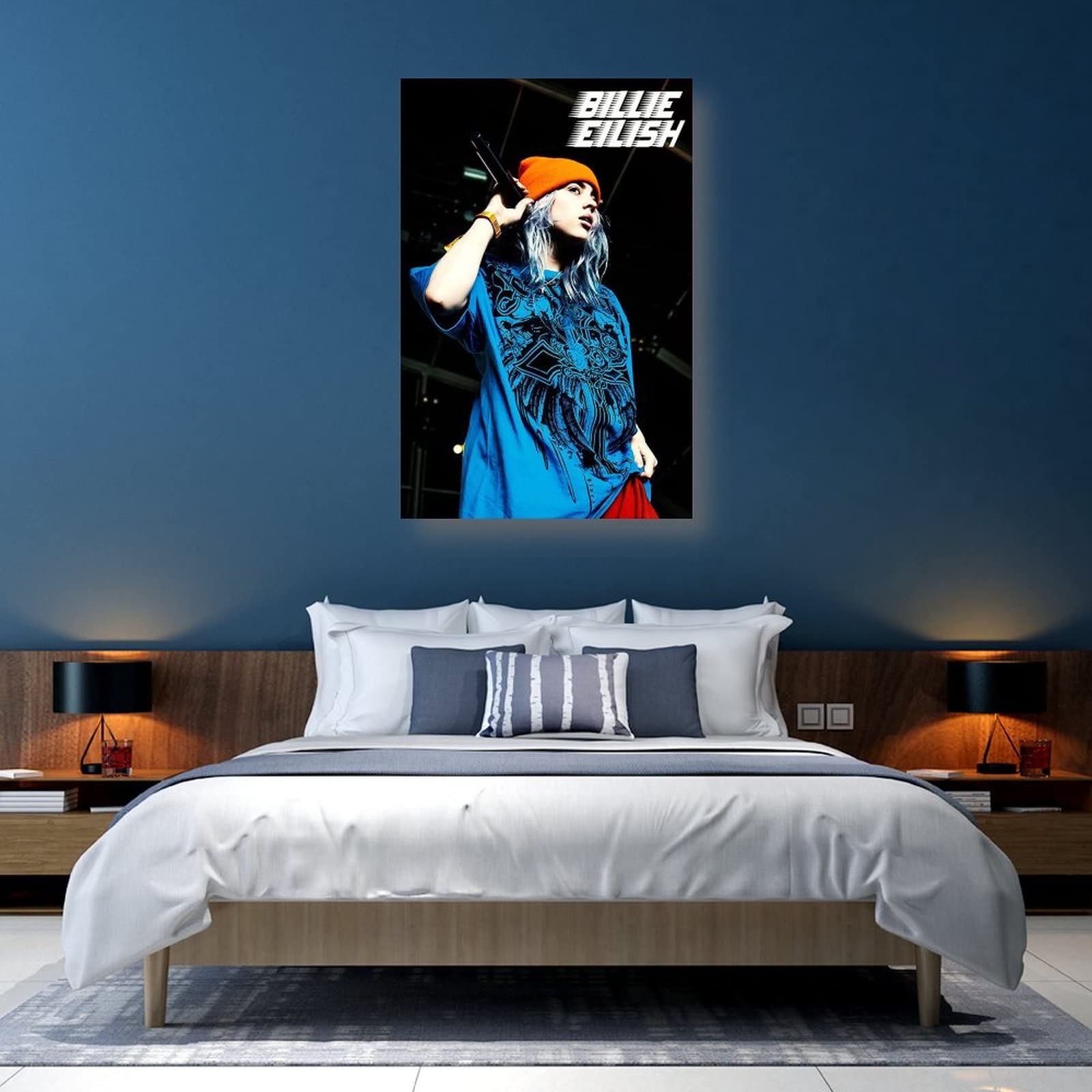 Amazon｜ビリーアイリッシュ 絵画 インテリア おしゃれ お風呂