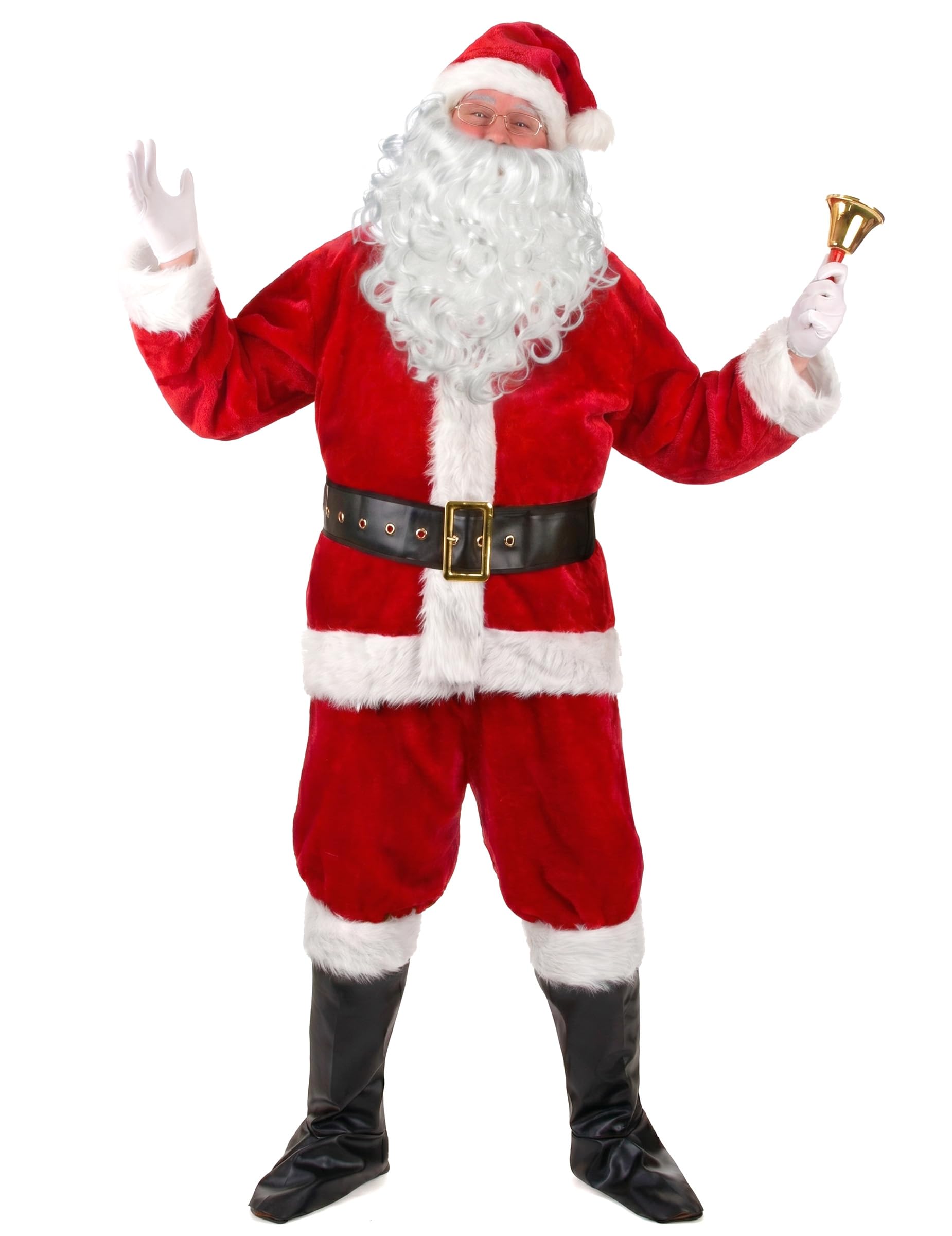 DEGUISE TOI - Déguisement complet Père Noël effet fourrure adulte