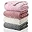 Frienda 4 Pcs Baby Fuzzy Blanket Fluffy Baby Blanket for Boys Girls Soft Warm Infant Newborn Toddler Receiving Nursery Bed Supplies, 32 x 24 Inch(Lovely Color)