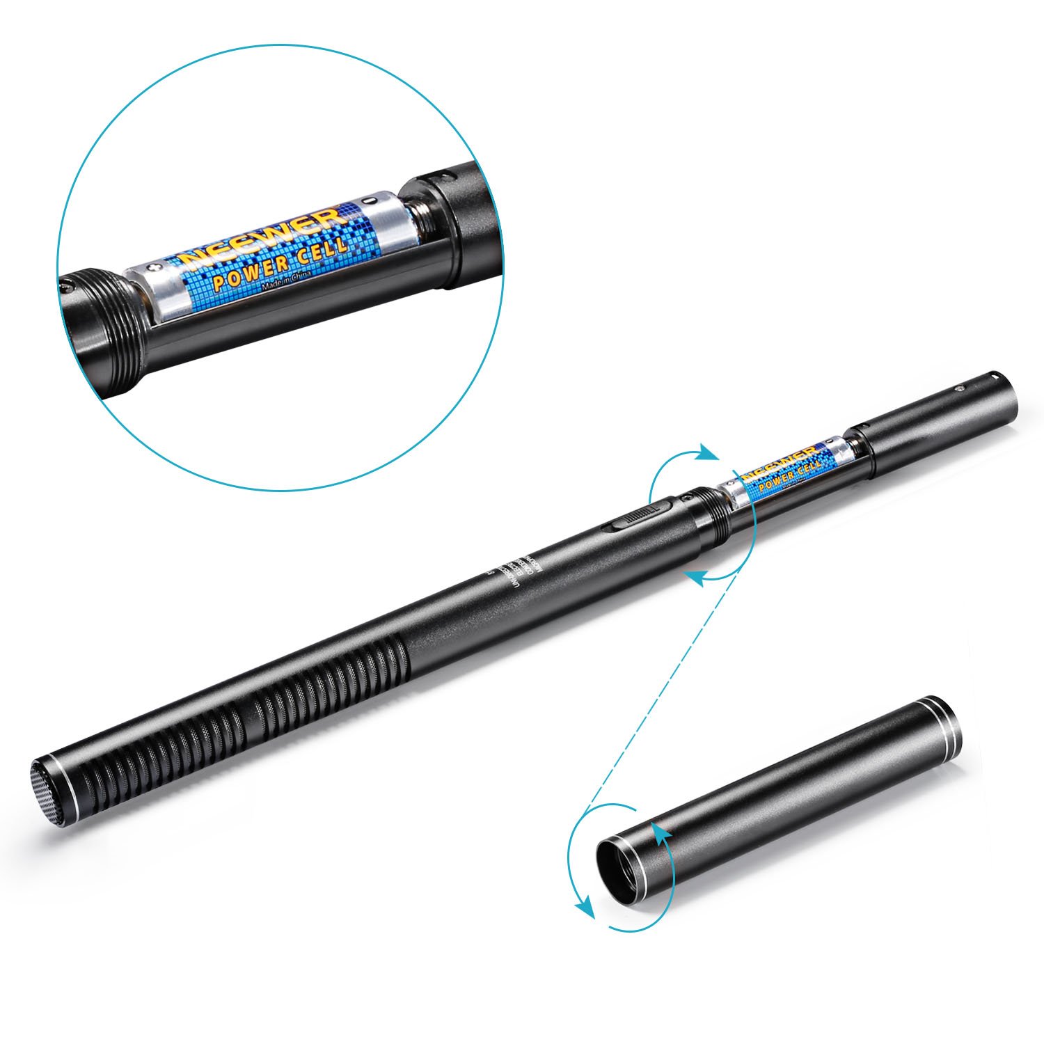 値引有　NEEWER NW-81 コンデンサーショットガンマイク NEEWER NW-81 SUPER UNI DIRECTIONAL ELECTRET CONDENSER MICROPHONE
