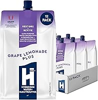 Vista 15 de HTWO Plus Agua de hidrógeno molecular con electrolitos, sabor a limonada de uva, sin azúcar, paquete de 6 paquetes de 16.9 onzas, paquetes