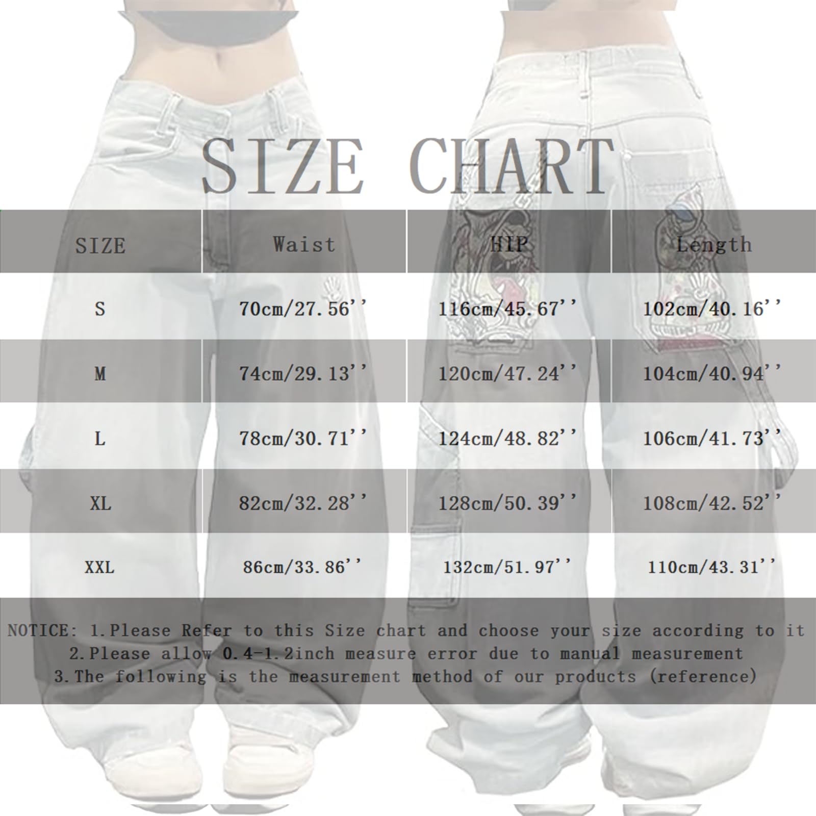 Pantalon Cargo Baggy Femme Hip-Hop Jambes Larges Streetwear Pantalons De Jogging Ample Multi-Poche Décontracté Taille Elastique avec Cordon De Serrage Pantalon De Survêtement Amincissant Y2k