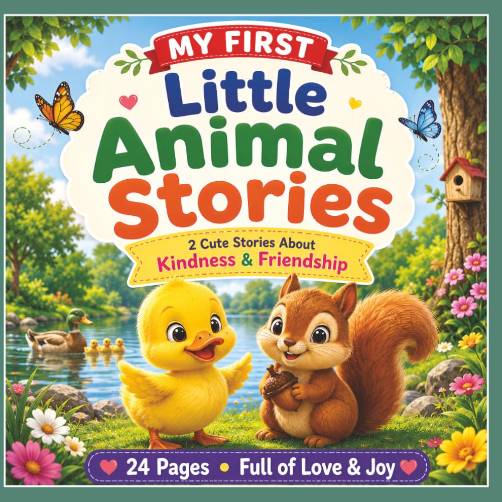 My First Little Animal Stories: Two Heartwarming Tales of Kindness, Friendship, and Caring for Animals