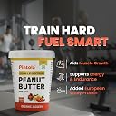 Pintola HIGH Protein ORGANIC JAGGERY Peanut Butter Creamy 510g with 33g Protein & 7g Fiber, Whey Protein Peanut Butter, Gluten Free, Zero Added Salt, Cholesterol Free, 100% Roasted Peanuts gallery image