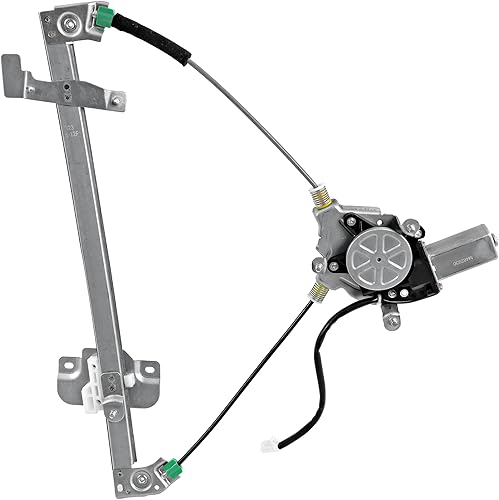 Miniatura 4 de Evan Fischer Elevalunas eléctrico con motor de 2 pines compatible con Mazda Protege 1999-2003 Protege5 2002-2003 delantero, lado del conductor