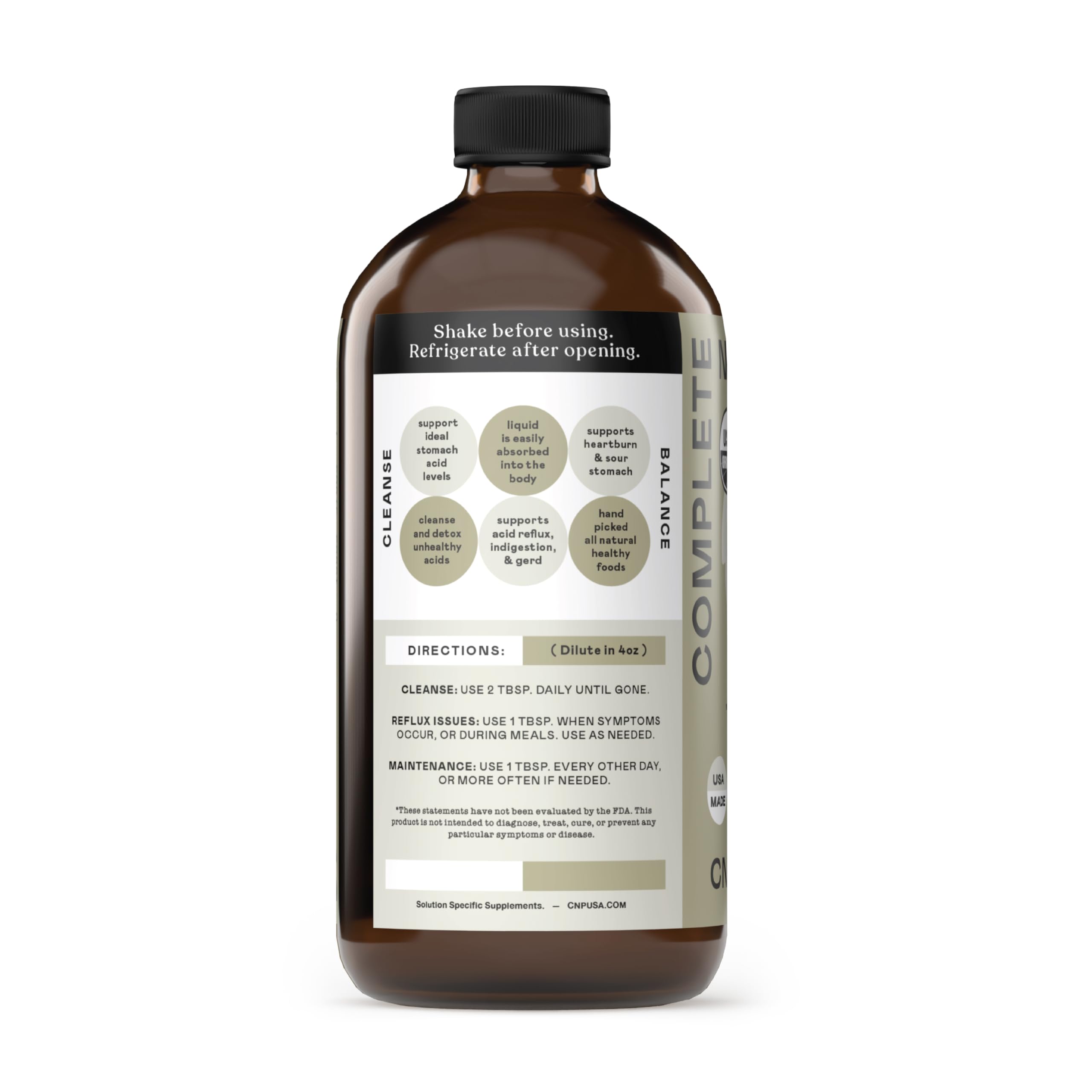 CNP | Acid Reflux Complete 16oz - Amish Relief Aid — Amazon image 2