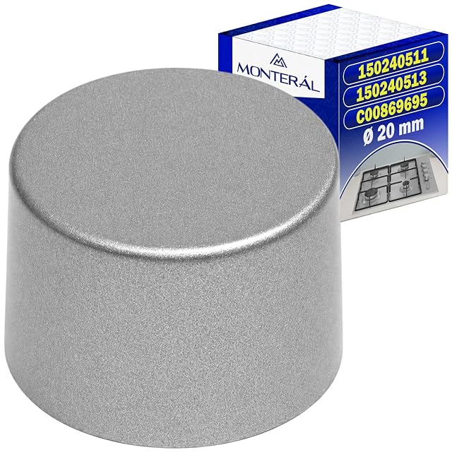 Przycisk zasilania płyty gazowej Ø20 mm oryginalny kod 150240511 150240513 dla Beko dla Arçelik dla Arctic dla Altus for Blomberg – 10 lat – MONTERAL