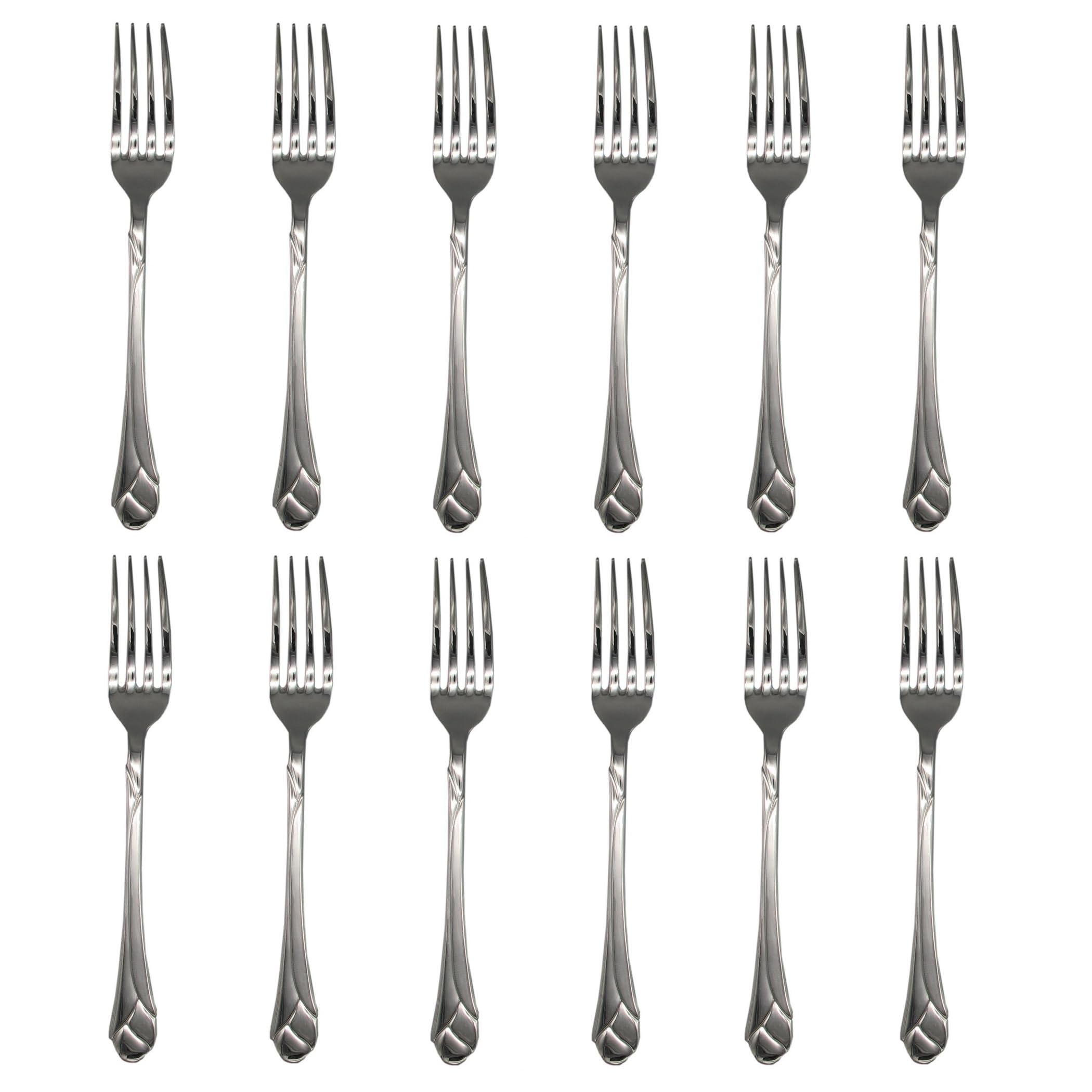Amazon.com: Mikasa Sweet Pea 18/8 Stainless Steel Salad Fork (Set