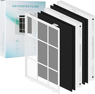 2 Packs C545 Replacement Filter S Compatible with Winix C545, B151, P150, 9300 Air Cleaner Purifier, 1 Washable Pre-filter, 2 HEPA and 4 Activated Carbon Filters