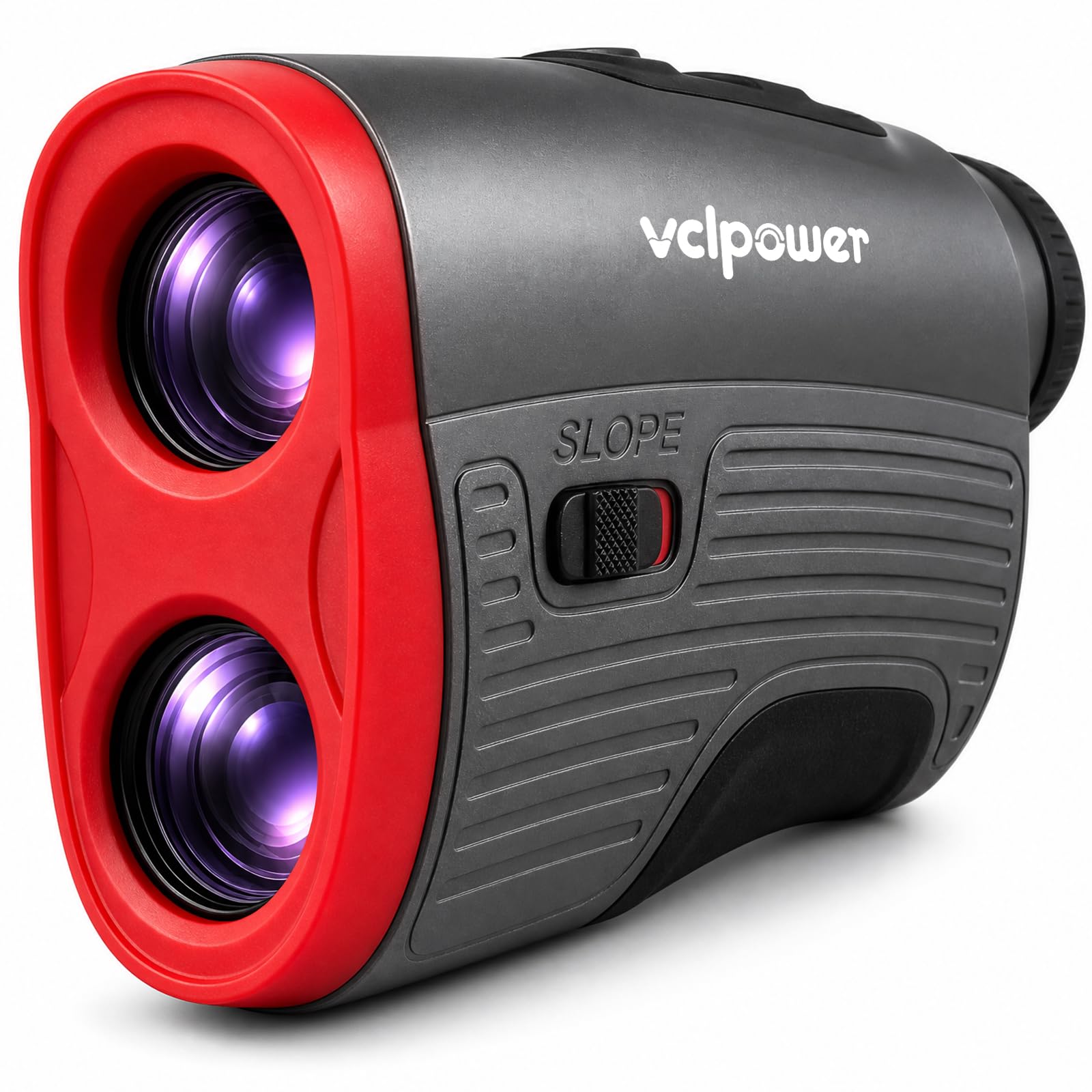 Télémètre de golf avec pente, télémètre laser de 1 200 m pour golf et chasse, grossissement 7x, vibration de verrouillage du drapeau, batterie rechargeable, bande magnétique, accessoires de golf