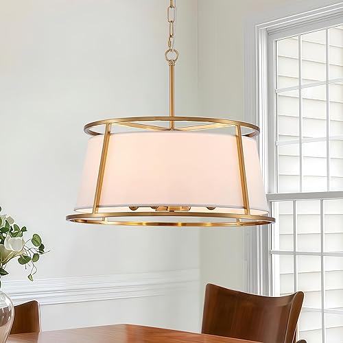 Miniatura 2 de Shrine Candelabros de batería, estilo moderno, lámpara colgante perfecta para comedor, sala de estar, 20 pulgadas de profundidad x 9 pulgadas de