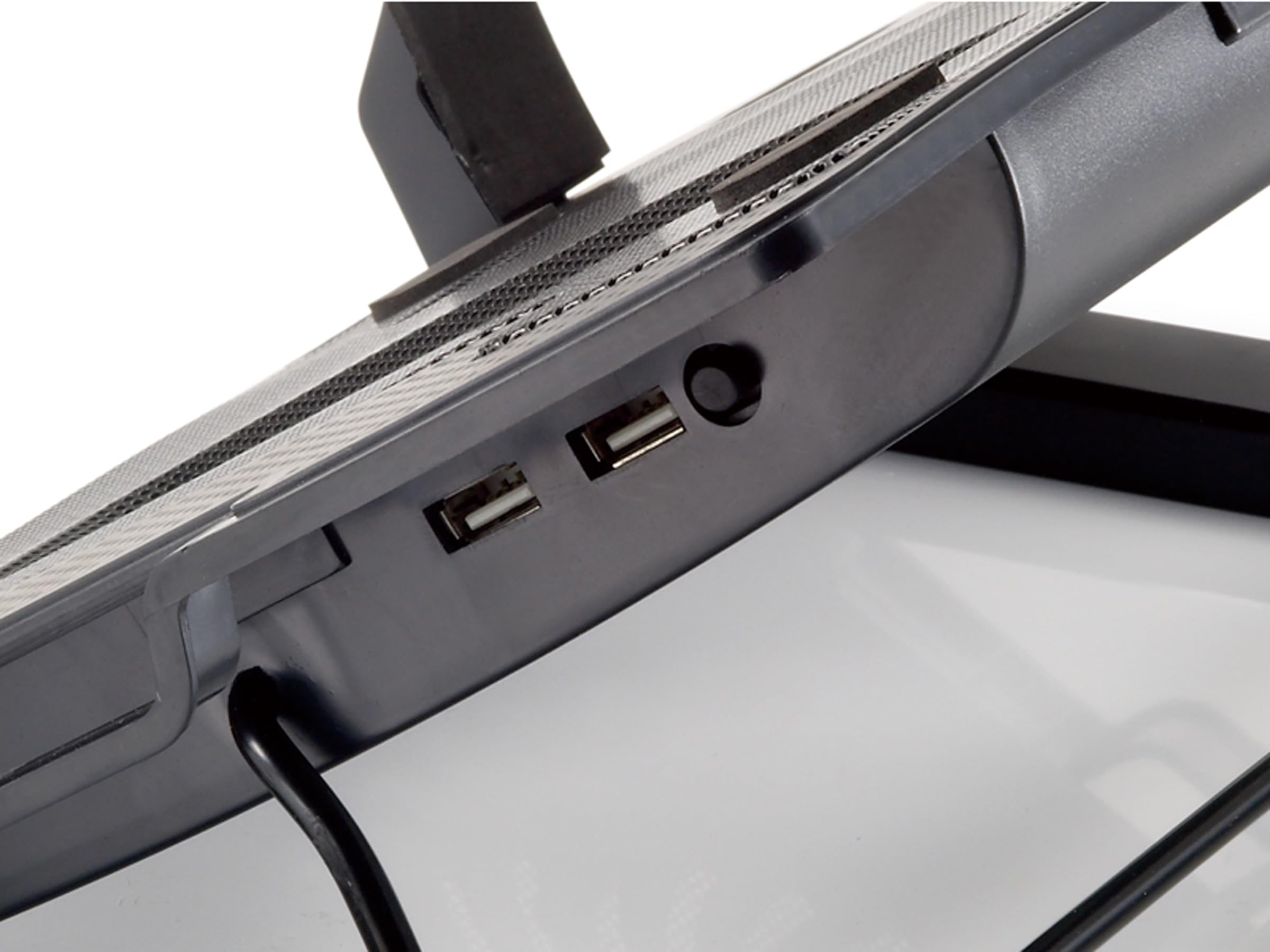Base Refrigeradora Portatil Soporte Portátil Laptop CONCEPTRONIC - Base Refrigeración Plegable Aluminio Atril Portatil