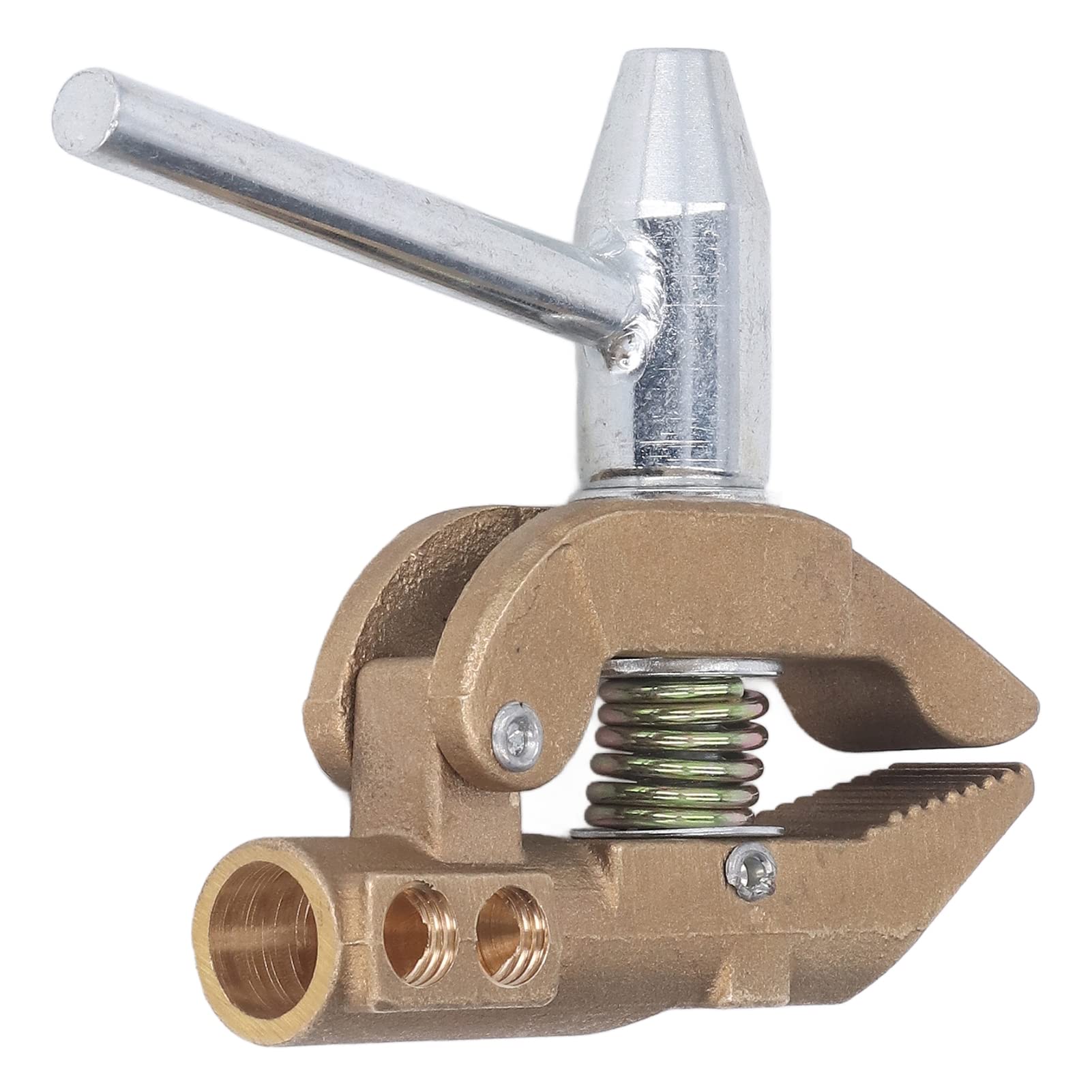 JYBNBBE Welder Ground Clamp, 800A Electrical Conductive Ground Clamp, Oxidation Resistant Brass Welder Ground Clamp for Argon Arc Welding, Resistance Welding and Stud Welding, Clamp