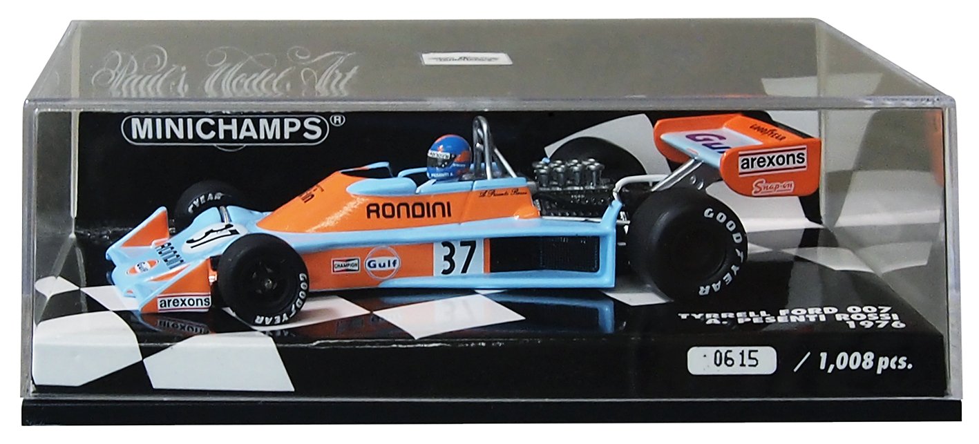Amazon | PMA 1/43 ティレル フォード 007 1976 #37 完成品 | ミニカー  