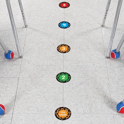 Miniatura 3 de Really Good Stuff EZ Stick™ Aula Line-Up Helpers - 36 calcomanías