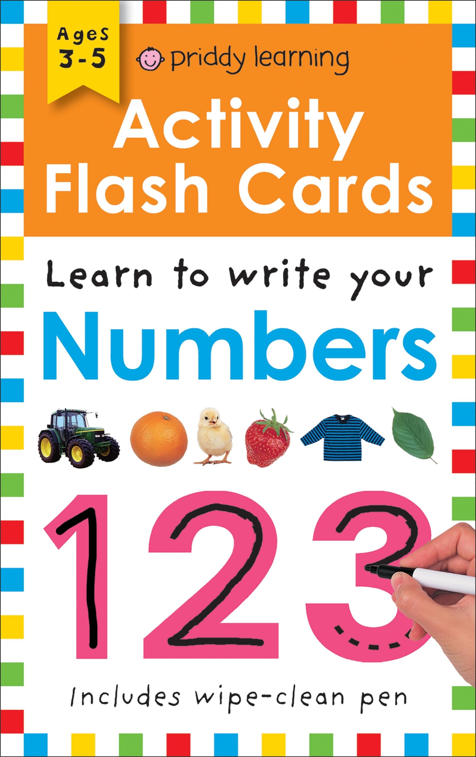 Learn To Write Your Numbers (Activity Flash Cards)