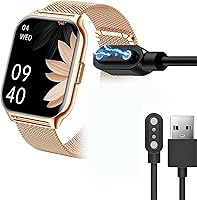 Vista 1 de Compatible con ZOSKVEE - Cargador de reloj inteligente, cargador de repuesto de cable de carga USB magnético Lamshaw compatible con ZOSKVEE P95 2.01