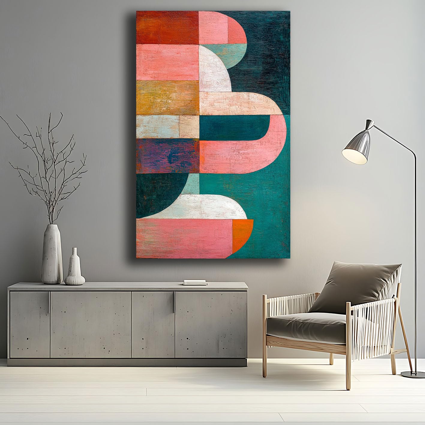 Quadro Moderno Soggiorno Astratto Industrial Quadri moderni Astratti da Parete XXL grande Stampa su tela Canvas Decorazione Murale muro Arredo Camera da letto Cucina (11, 70x120 cm, Canvas intelaiato)