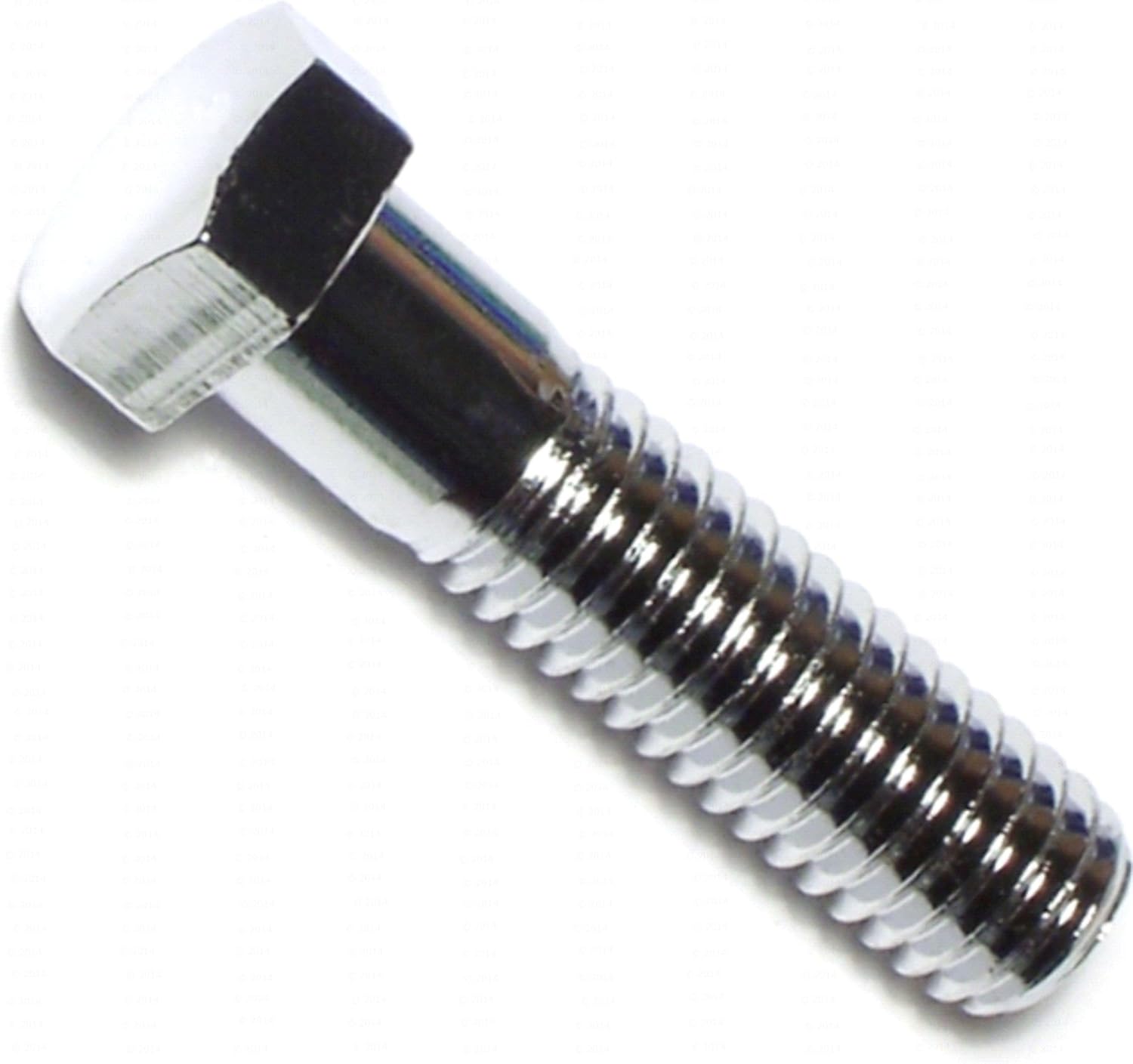 Hard-to-Find Fastener 014973335892 Hex Cap Screws - Grade 5 Chrome, 7/16-14 x 1-3/4, Piece-5