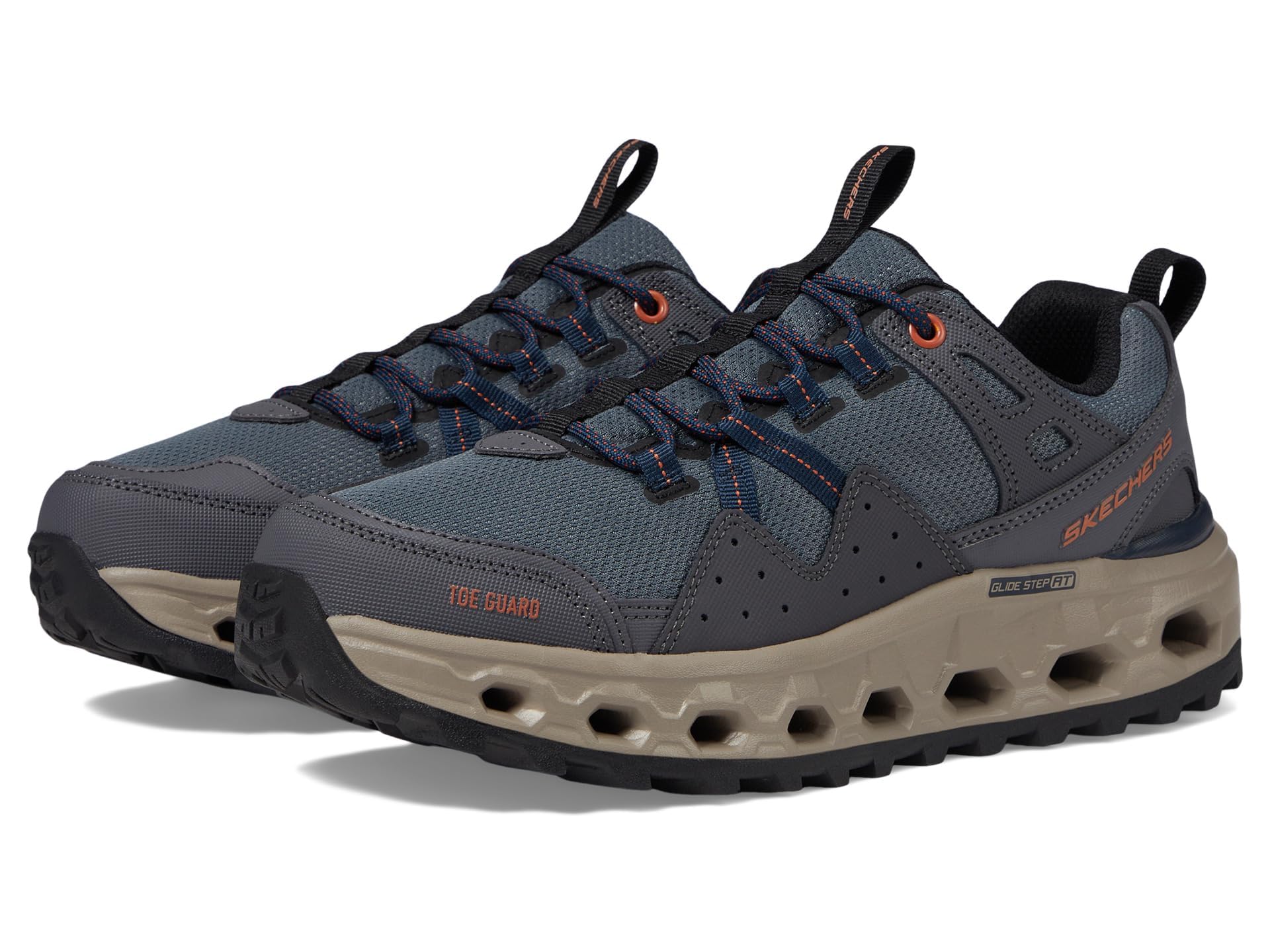Skechers Men's Glide-Step at Sneaker, Slate, 7 UK