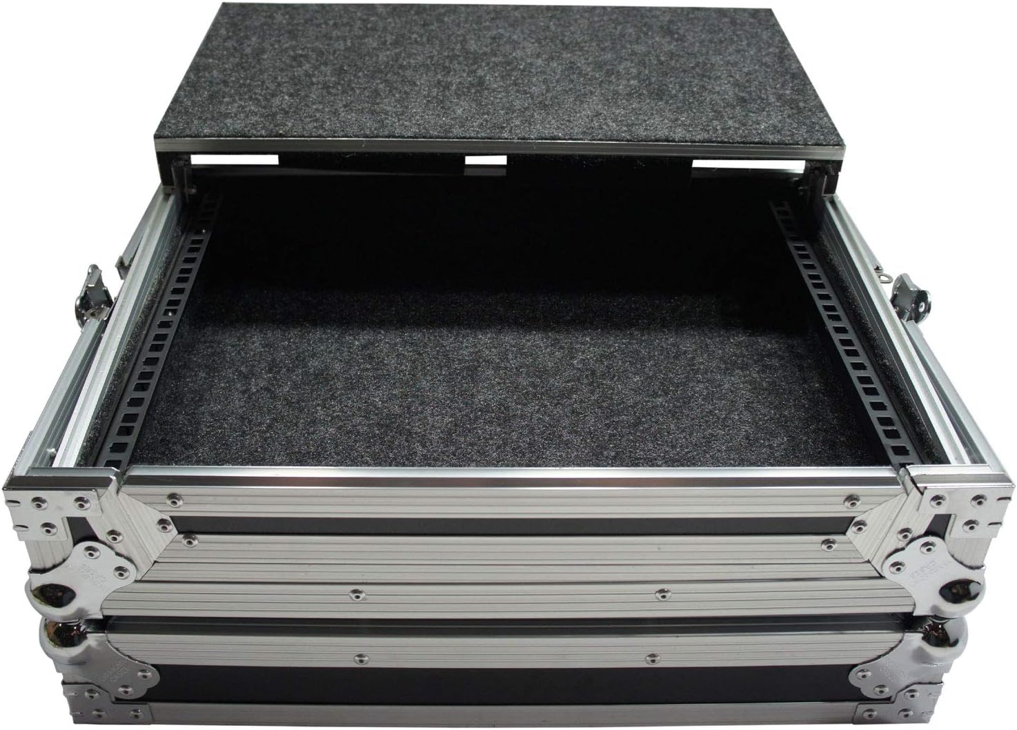 Harmony Audio HCDNMC6000LT Flight Laptop DJ Case 19" Top Mount 8U Controller or Mixer