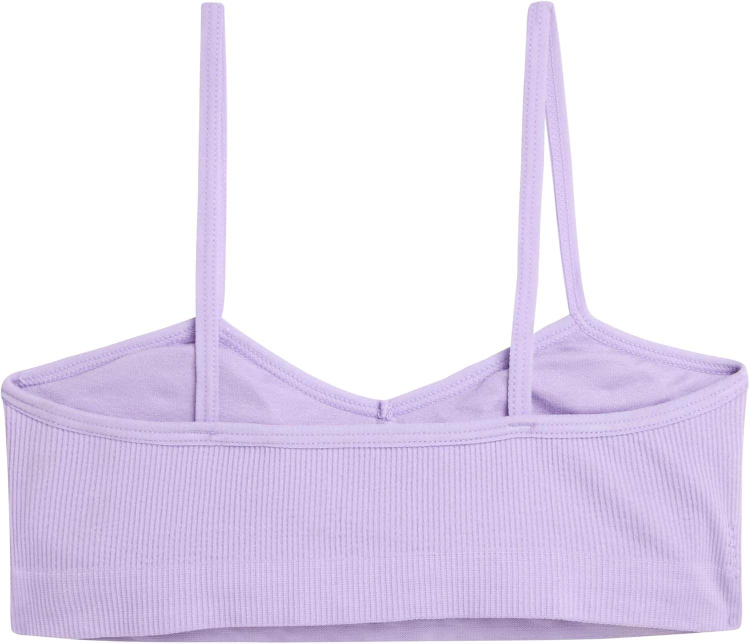 Girls Underwear Set - 7 Piece Soft Stretch Seamless Ribbed Training Bra and Hipster Panties (Sizes 7-16) - Image 5