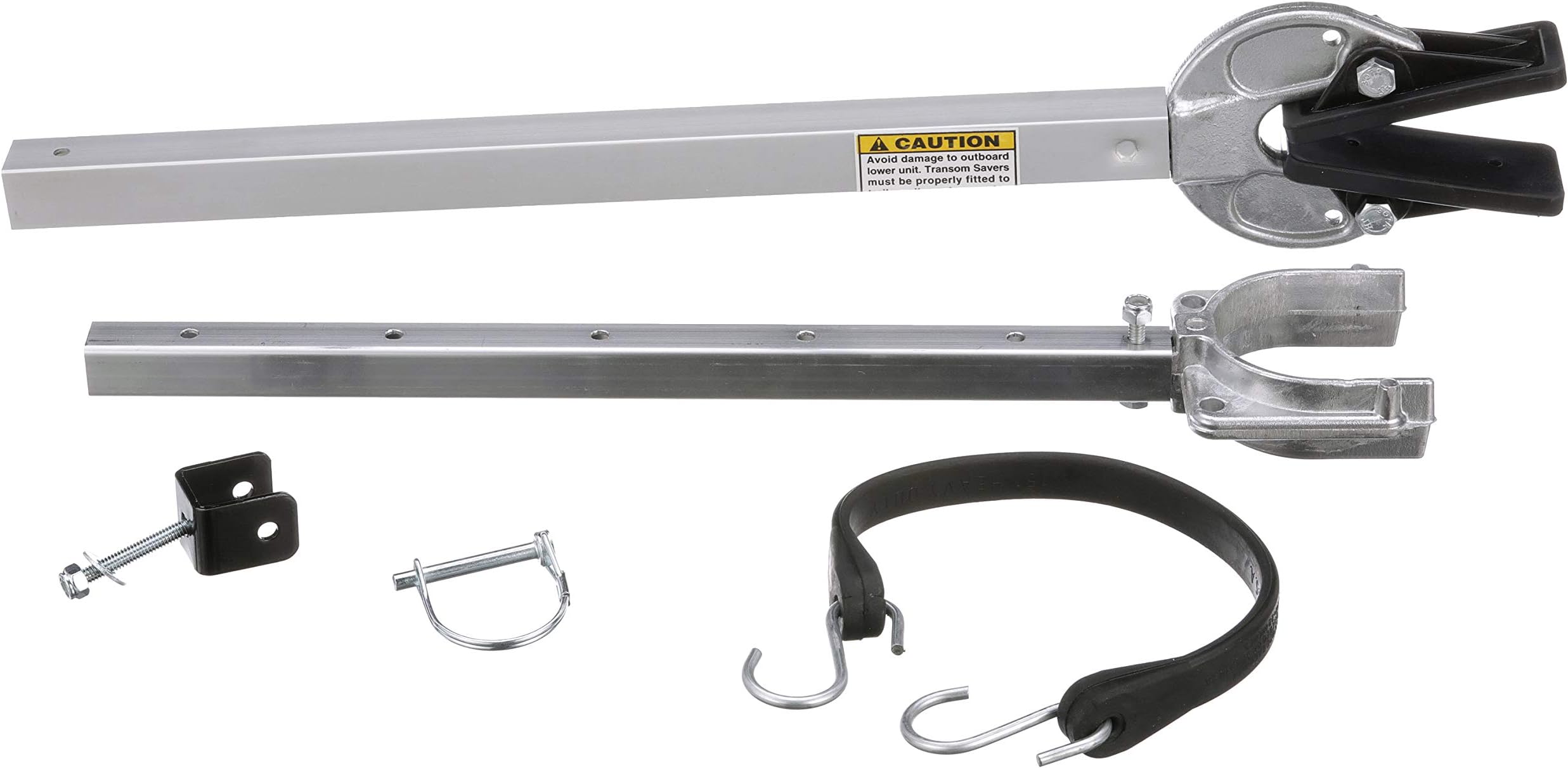 SP-400-RB Adjustable Transom Saver, 23 to 35 Inches, Composite Head Holds Engine, Roller and Trailer Mounts