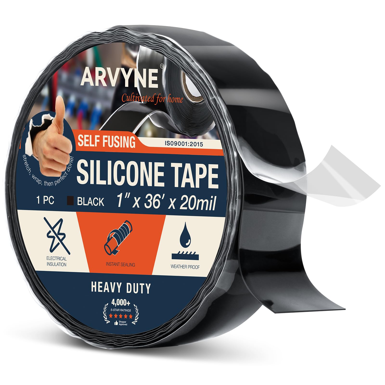 Arvyne Self-Fusing 1"x36'
