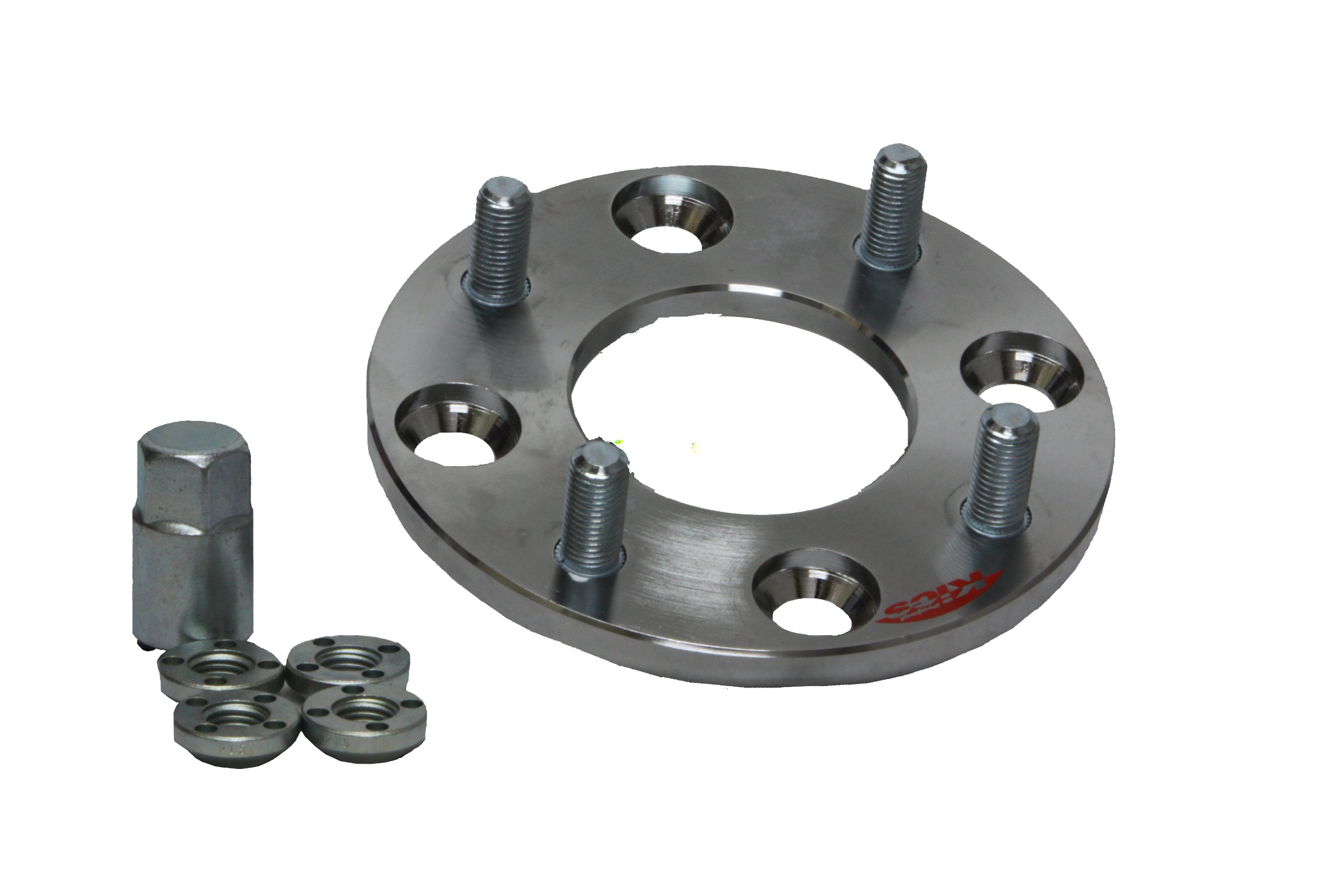 KICS W4010W1WTS 10mm (12mm x 1.5 Thread Size) Wide Thread Wheel Spacer