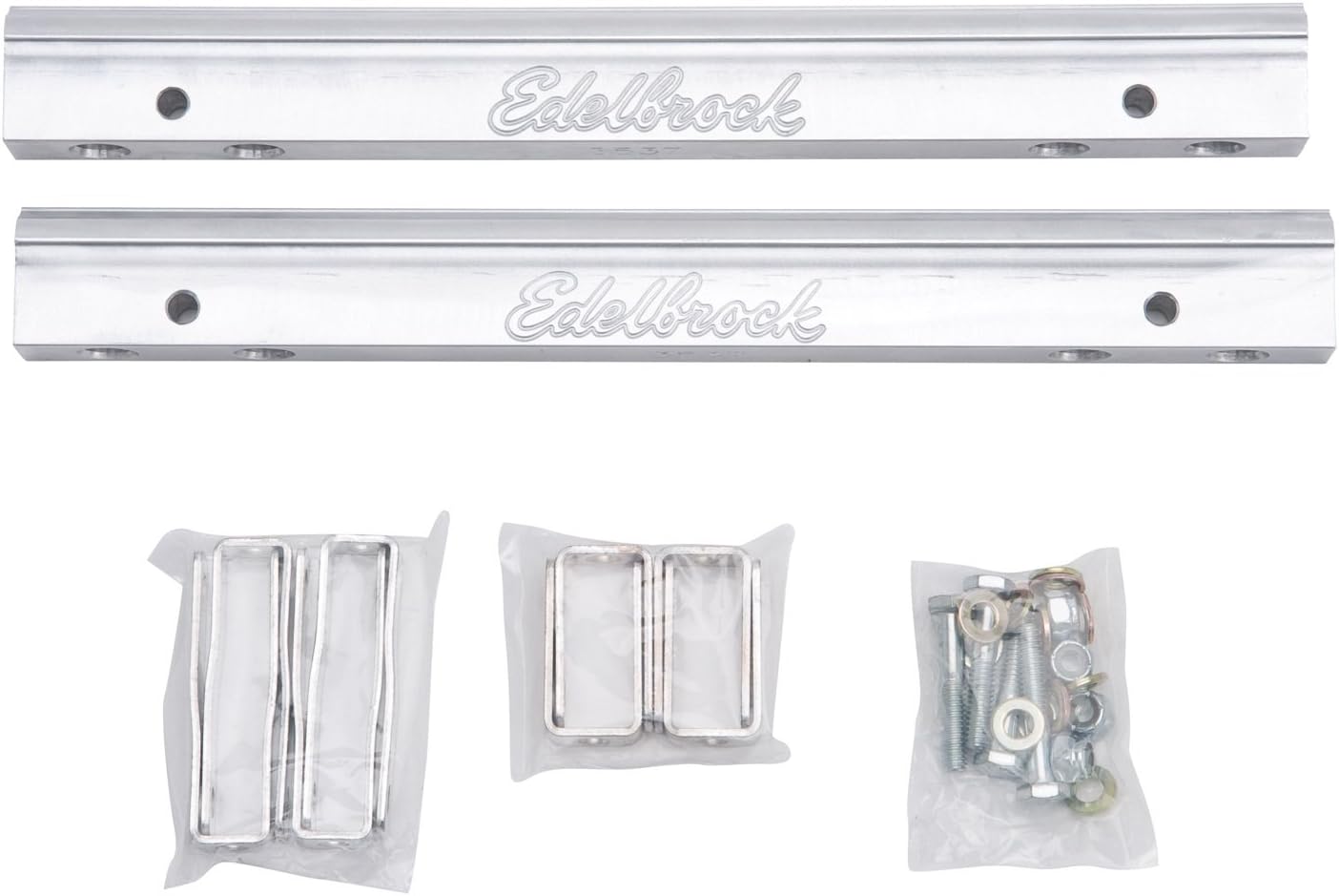 Review Discount Edelbrock 3634 Aluminum Fuel Rail - Set of 2