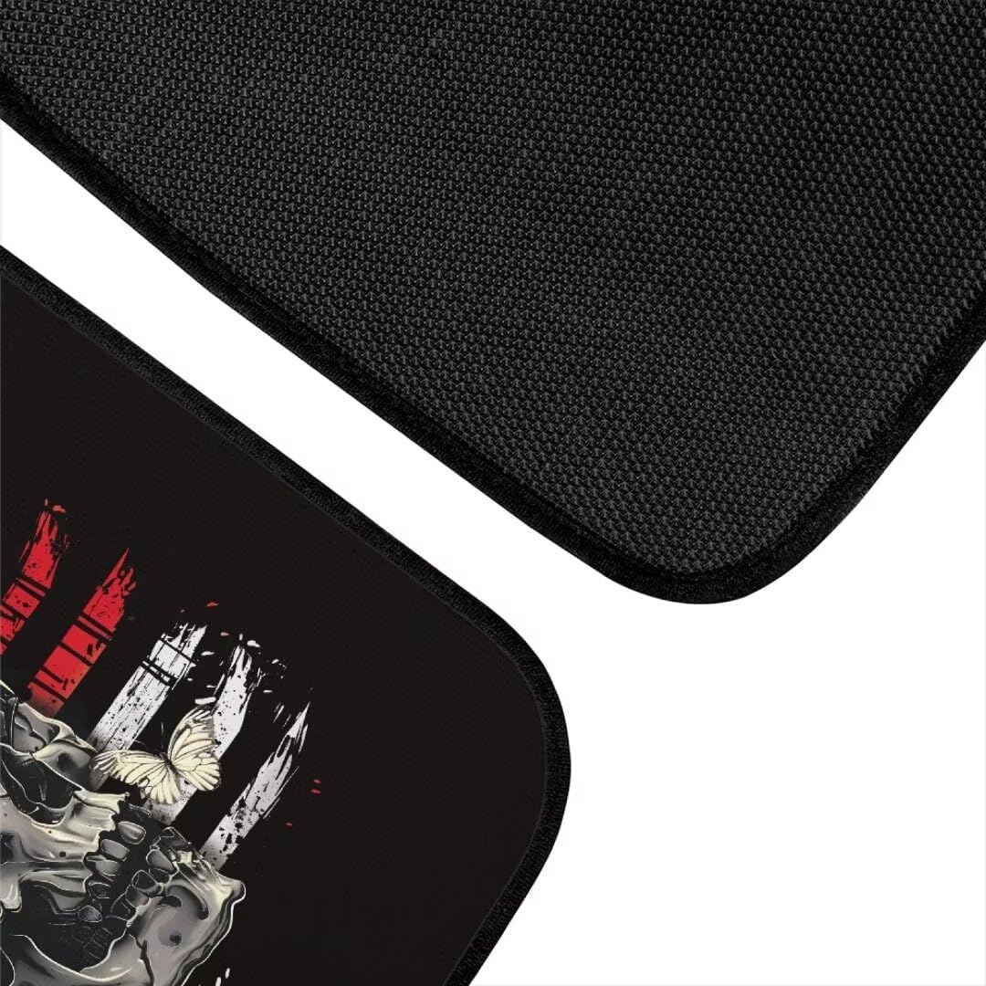 Mumeson American Flag Design Car Floor Mats, Heavy Duty Front and Back Car Floor Mats Universal Fit for SUV Trucks Sedans Vans, Set of 4 Piece Carpet Mat Protection All Weather