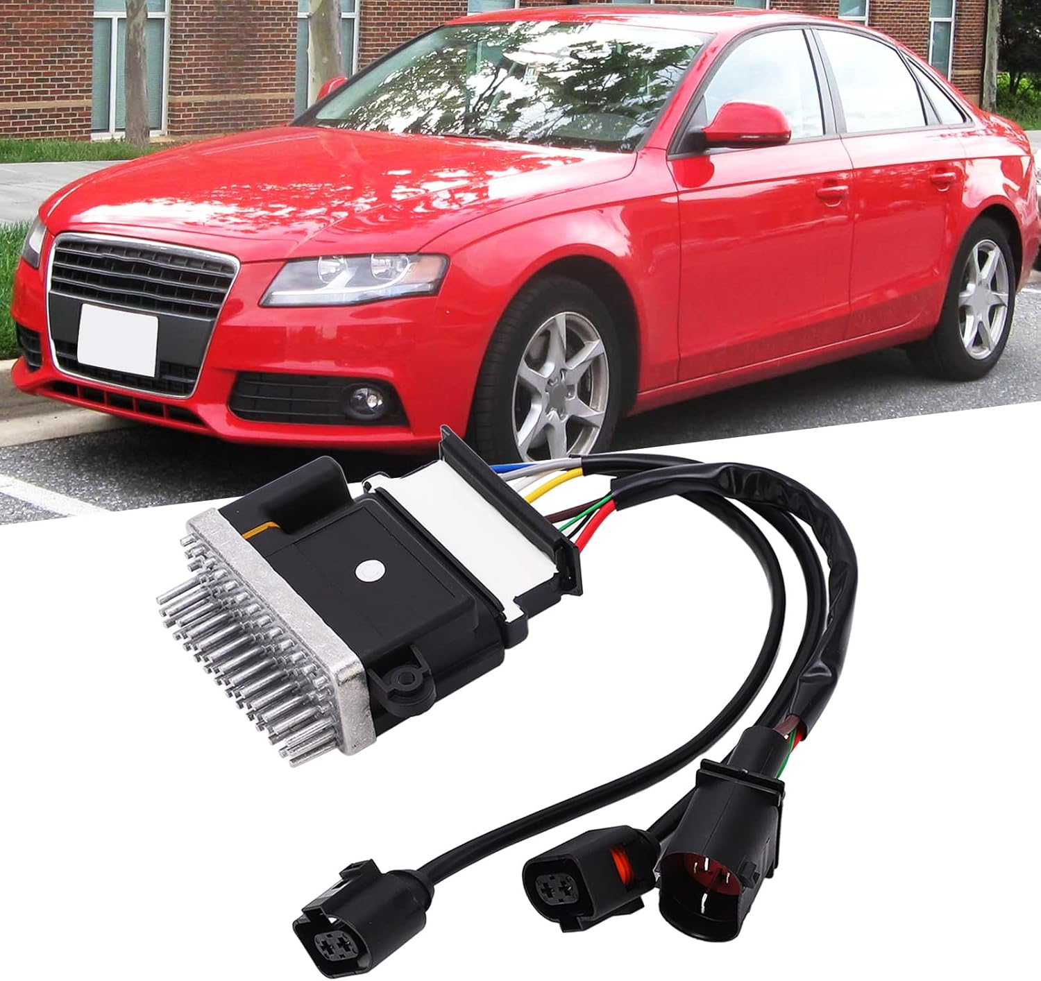 Cooling Fan Control Module, Engine Cooling Fan Control Module 8K0959501G High Per for Engine Cooling Fan Control Module Unit 8K0959501G High Performance