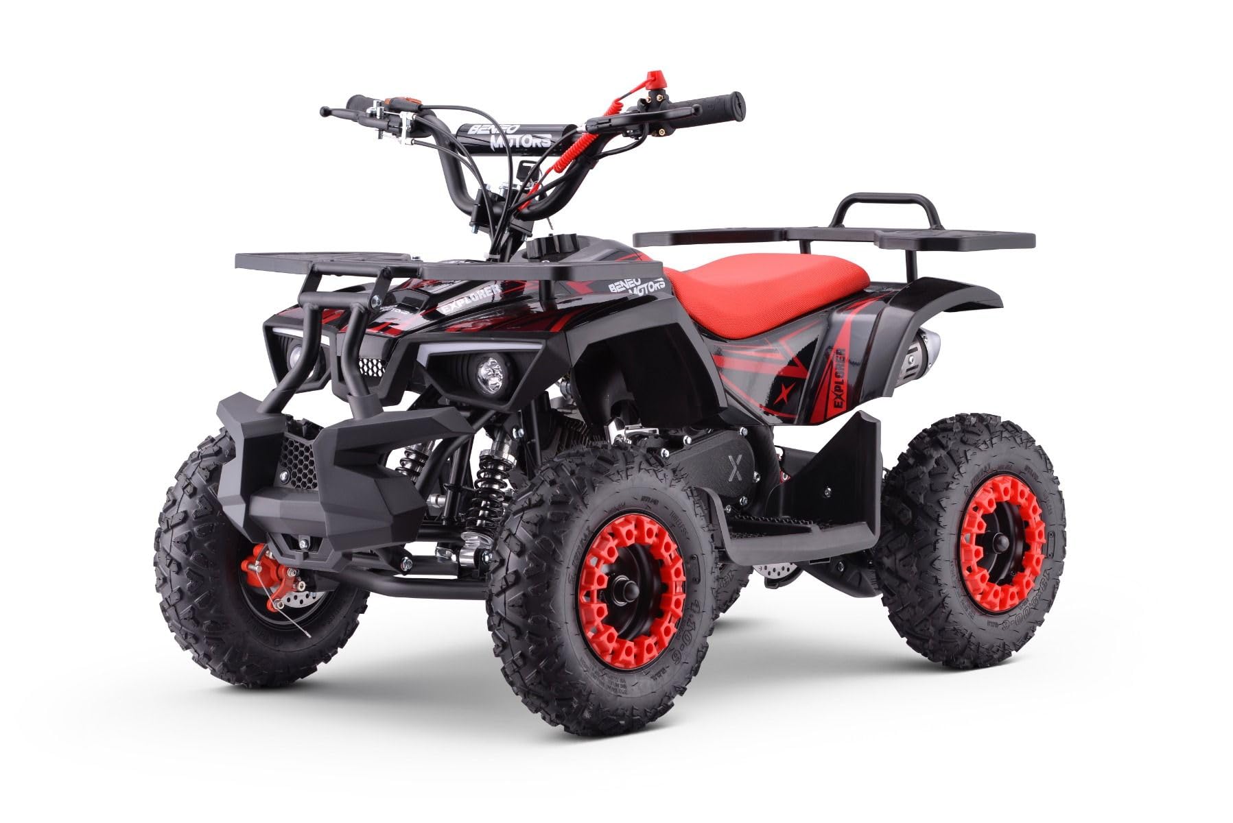 ATV - Mini Quad per bambini Beneo Motors Explorer rosso - 50cc