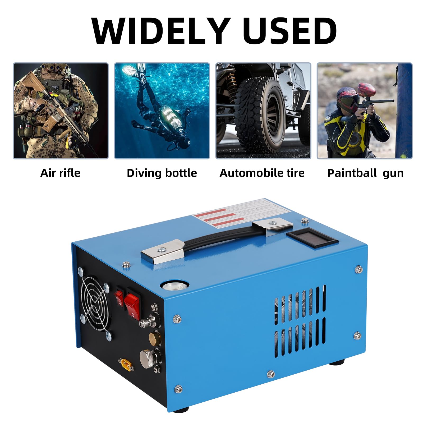 Amazon.com: NGCYGE 4500Psi 30Mpa PCP Air Compressor, 12V DC