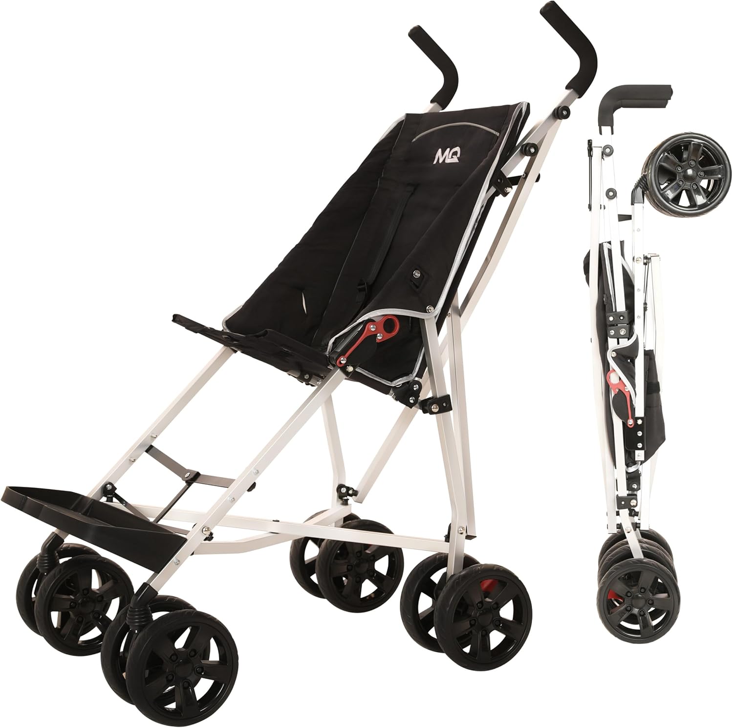 MobiQuip XL Special Needs Buggy, Disability Pushchair for Older Child, Large, Black