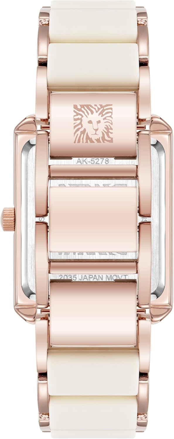 Anne Klein Women's Silicone Bracelet Watch - Image 3