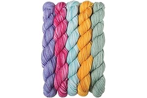 Knit Picks Stroll Mini Packs Merino Sock Yarn: Wildflower Value Bundle