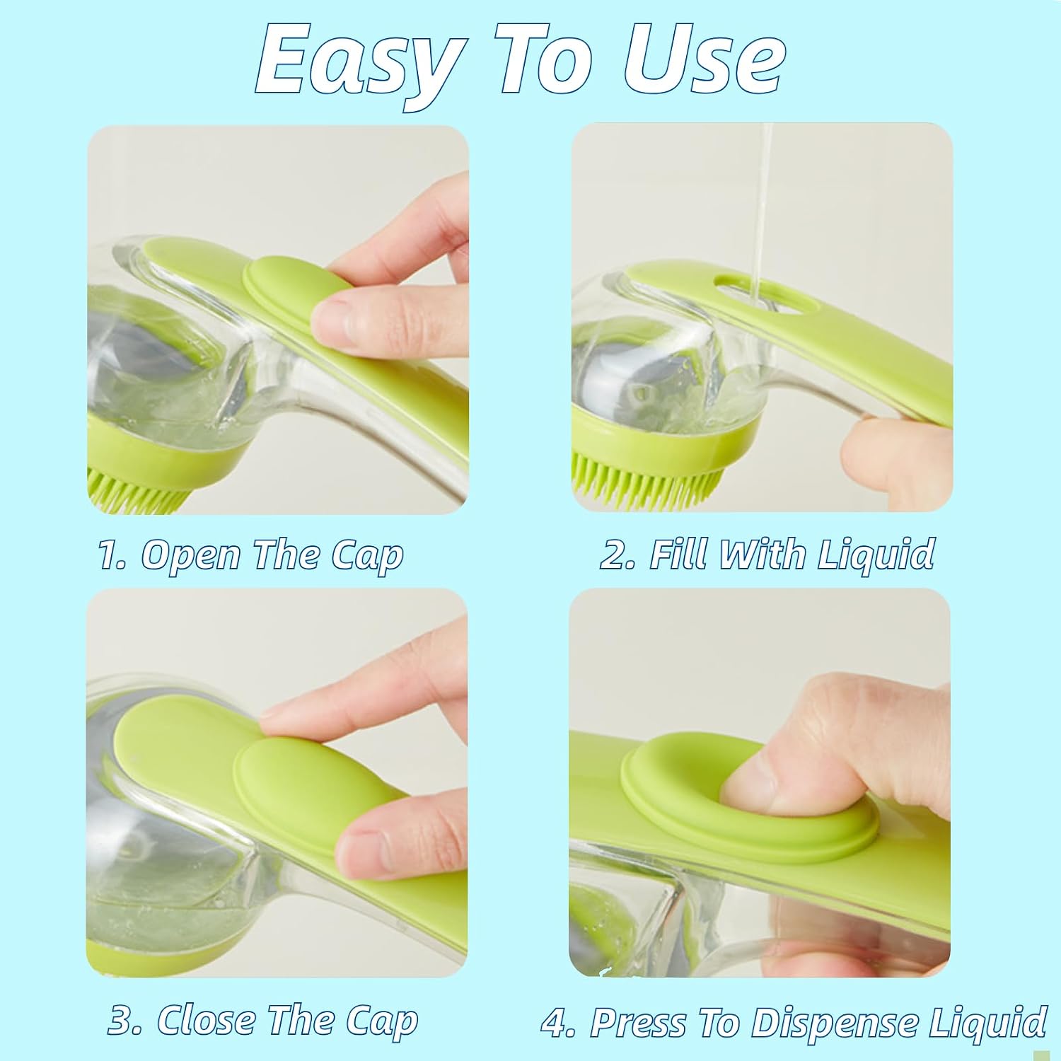 Wet and dry uses for the pet grooming brush