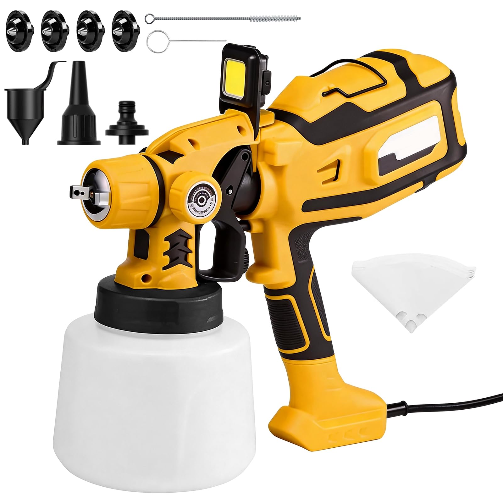 Pistola de Pintura, Pistola Pintura Electrica Profesional HVLP 850W