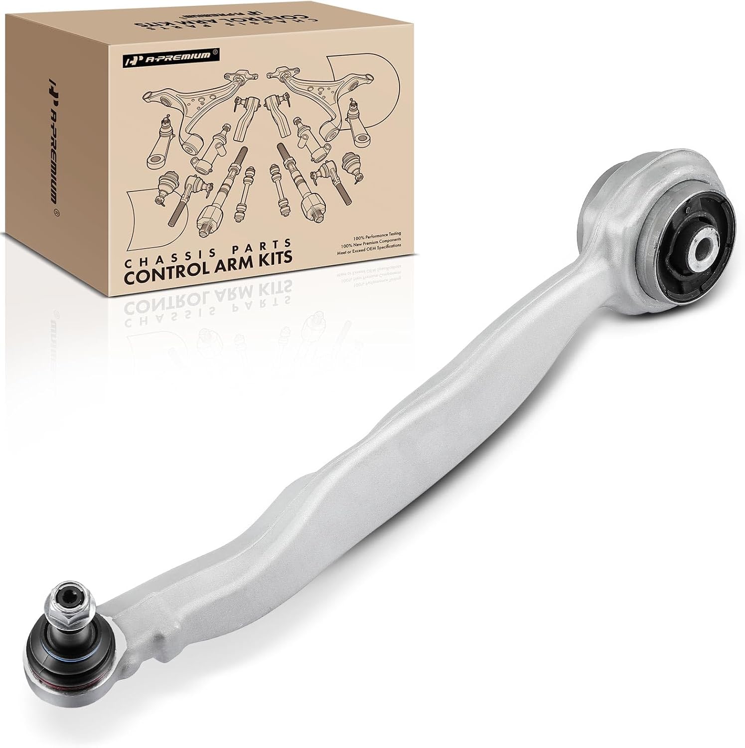 A-Premium Front Left Upper Control Arm, with Ball Joint & Bushing, Compatible with Mercedes-Benz E250 14-16, E350 10-16, E400 15-16, E550 10-16, E63 AMG 10-14, CLS400, CLS550, CLS63 AMG, CLS63 AMG S