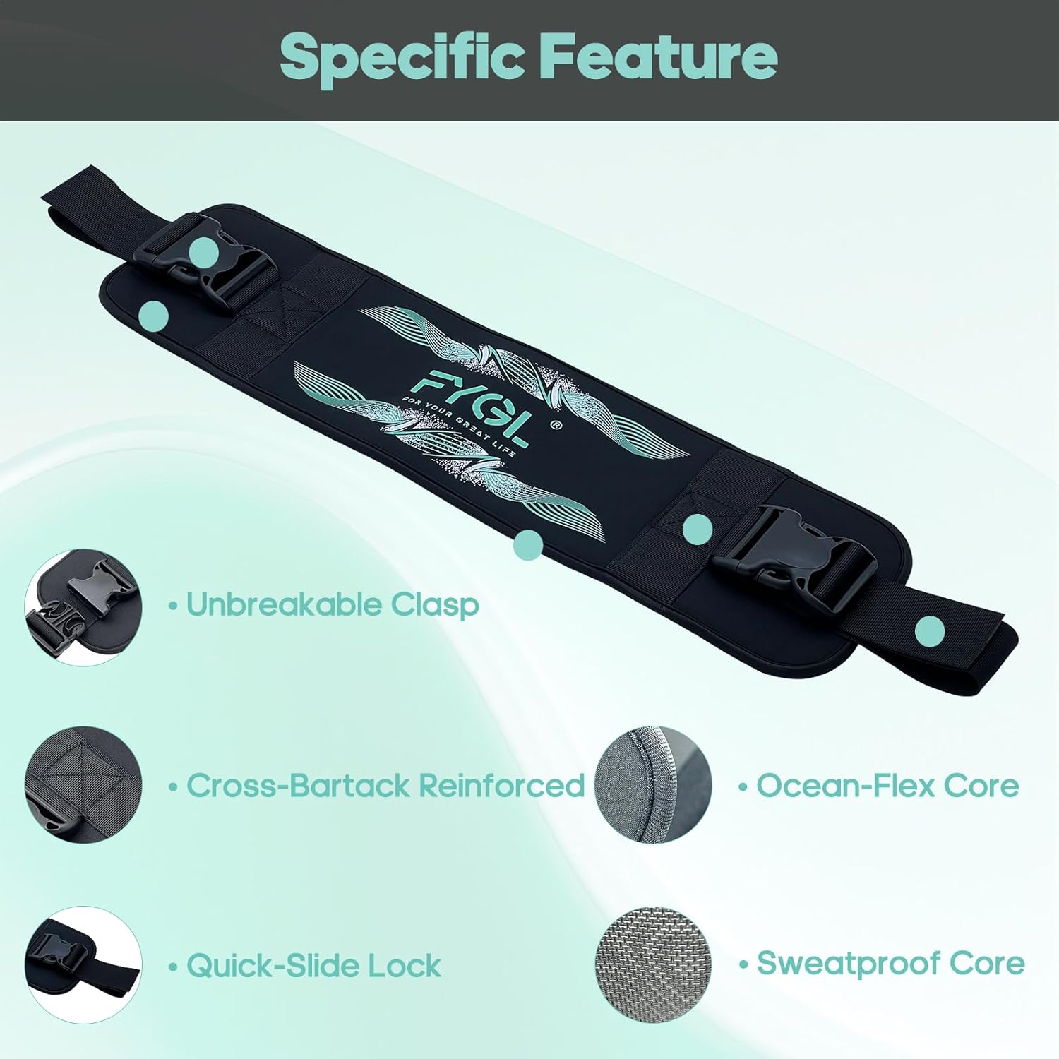 Hip-Thrust-Belt, Foldable Design, Slip-Resistant Padding, Supports 300 lbs, Ideal for Glutes Training with Dumbbells, Kettlebells & Plates, Great for Gym & Home Hip Thrust Workouts