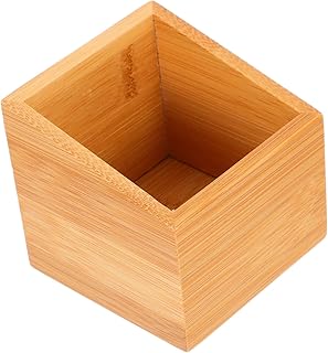 Hemobllo Bandeja De Bolsitas De Té Organizador De Té Titular De La Bolsa De Café Tea Organizer Bandeja De Te Contenedores De Almacenamiento Titular Marrón Madera