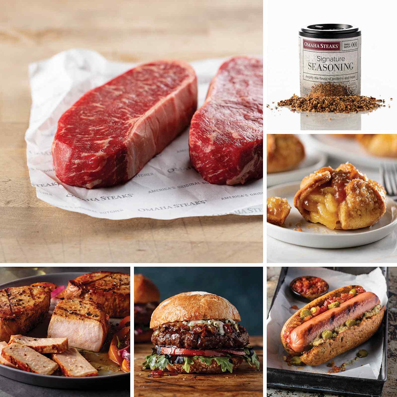 Buy Best Strips, Chops & More Pack from Omaha Steaks (Butcher's Cut New