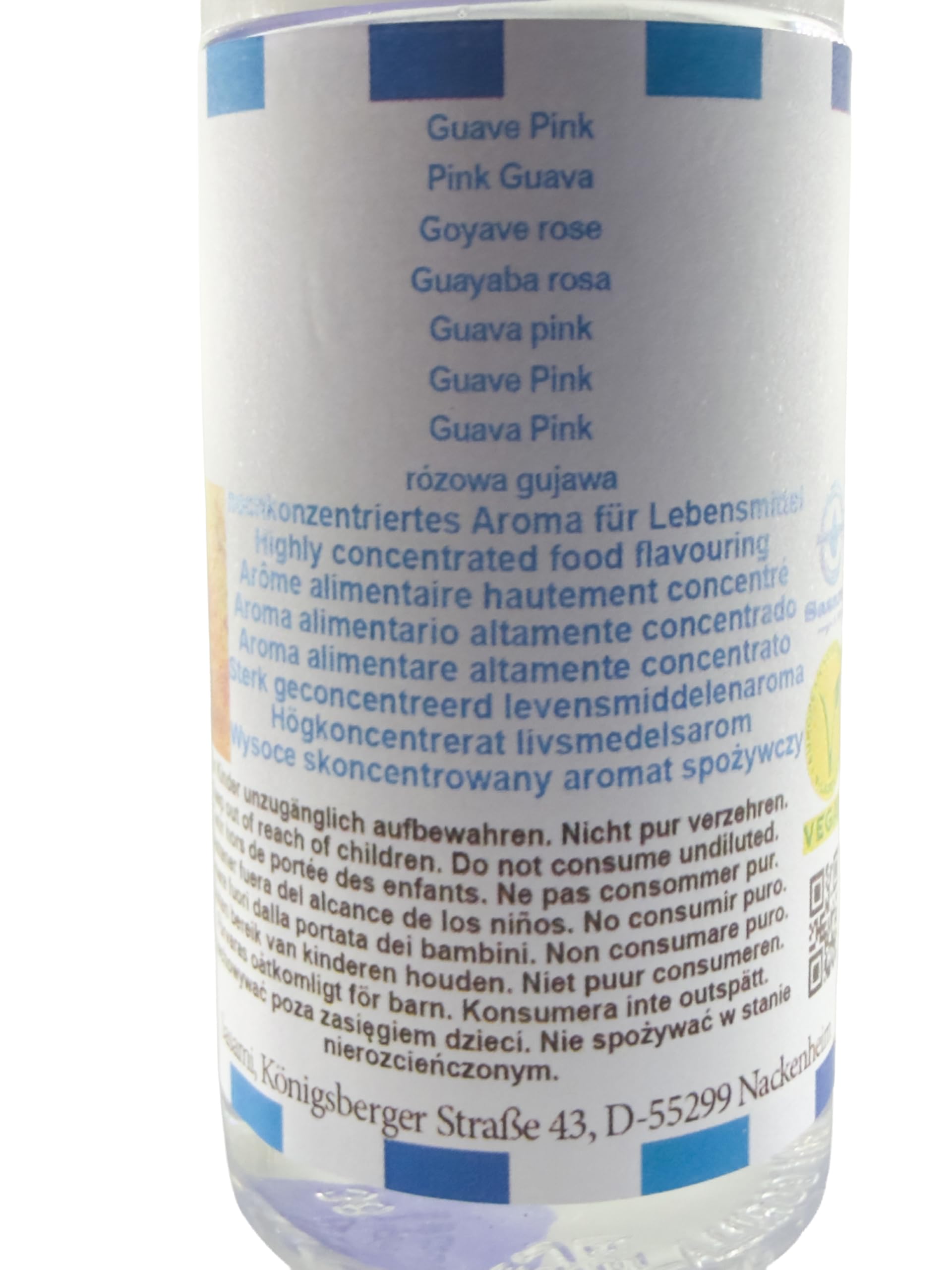 Guave Pink Aroma Konzentrat - Vegan - Sasami - 100ml