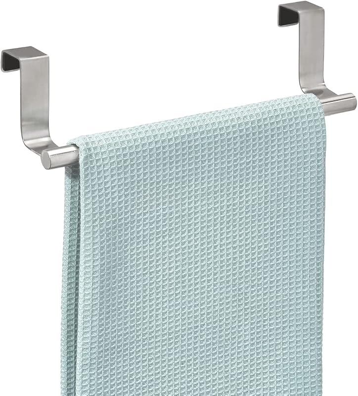 Orbinni Steel Over the Door Organizer, Rose Gold | Valet Storage Hook, For Bedroom, Closet, Bathroom, 4" x 8.3" x 11"