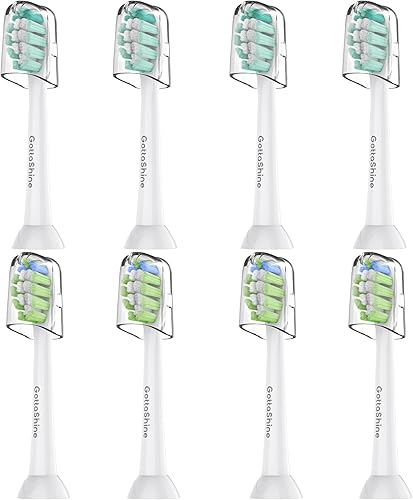 Miniatura 8 de Cabezales de repuesto para cepillos de dientes Philips Sonicare, cabezal de cepillo de repuesto compatible con C1 C2, 4100 5100 y más manijas a