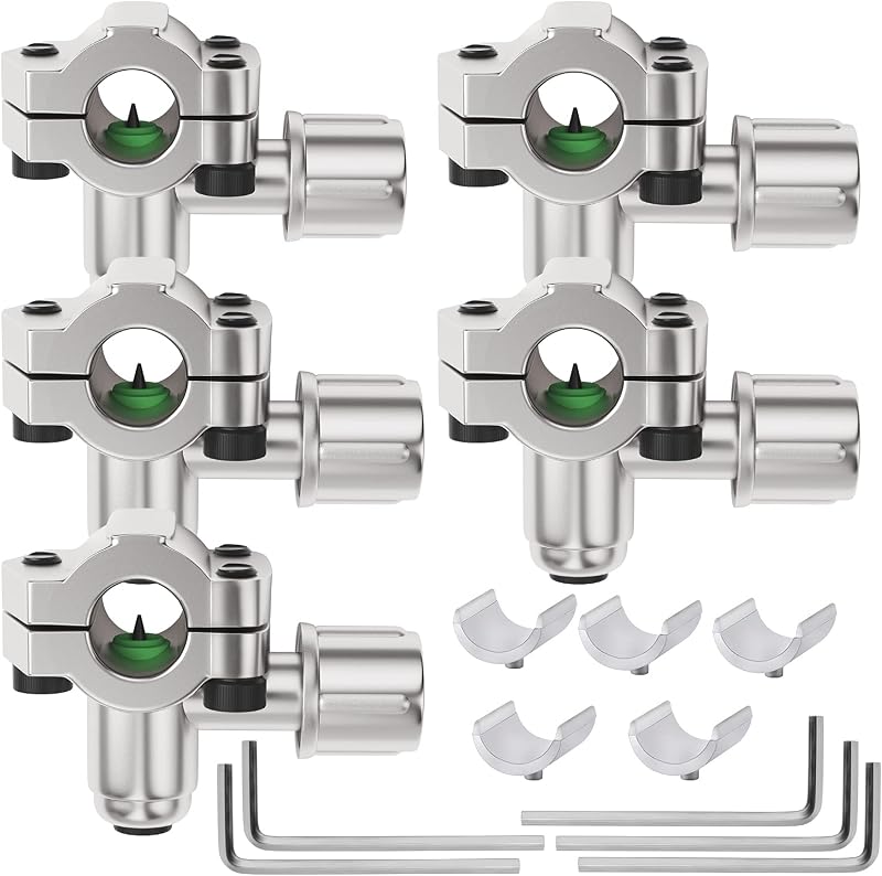 Kit com 5 válvulas perfuradoras BPV31 para linhas de ar-condicionado de 6,35 mm, 7,94 mm e 9,53 mm ERGAOBOY