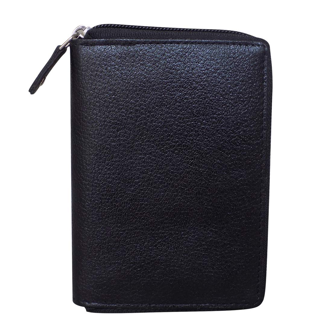 Black Genuine Leather Wallet for women Women-image-31