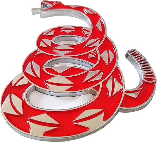 Miniatura 5 de OnlyYou.X Gadsden - Emblema de la bandera de Gadsden, calcomanía de serpiente de cascabel, compatible con camioneta universal y automóvil, color